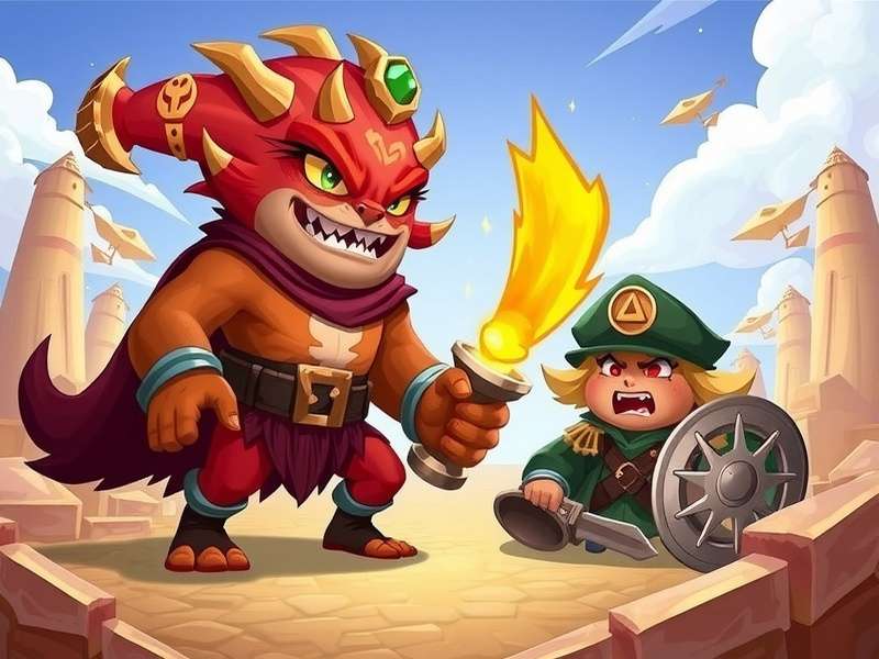 Ginger Fury Warriors Game Screenshot